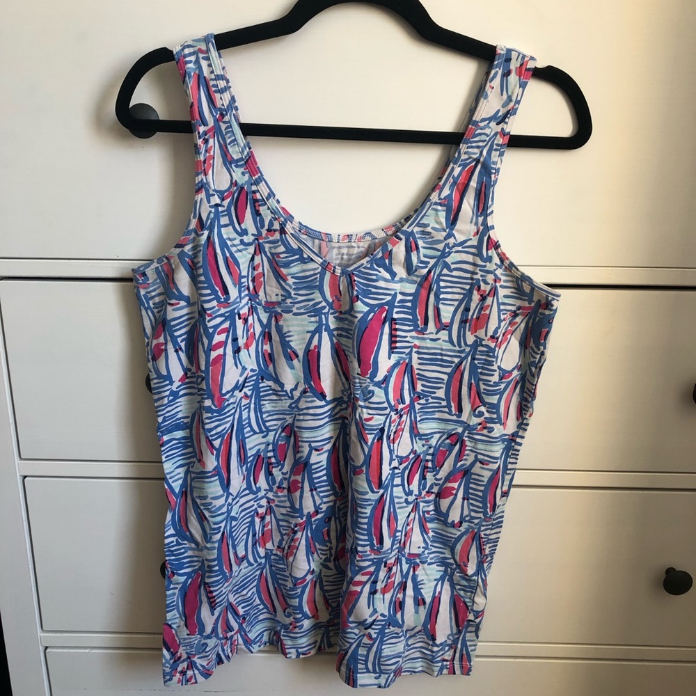 Lilly Pulitzer Tabbie Tank🌊⚓️☀️